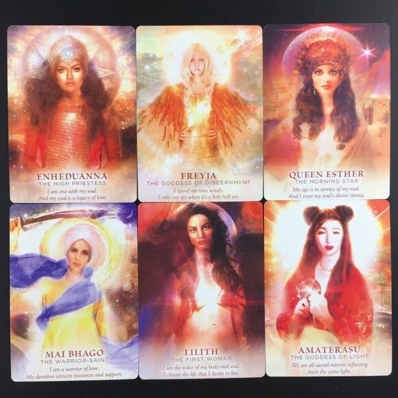 The Divine Feminine Oracle Cards Deck - Picture 5 of 6